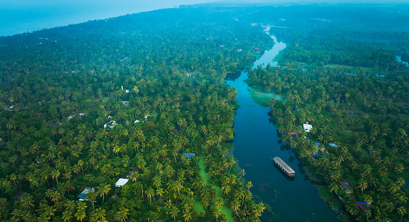 World Backwaters, Backwater Resort , Vembanad Lake, Alappuzha